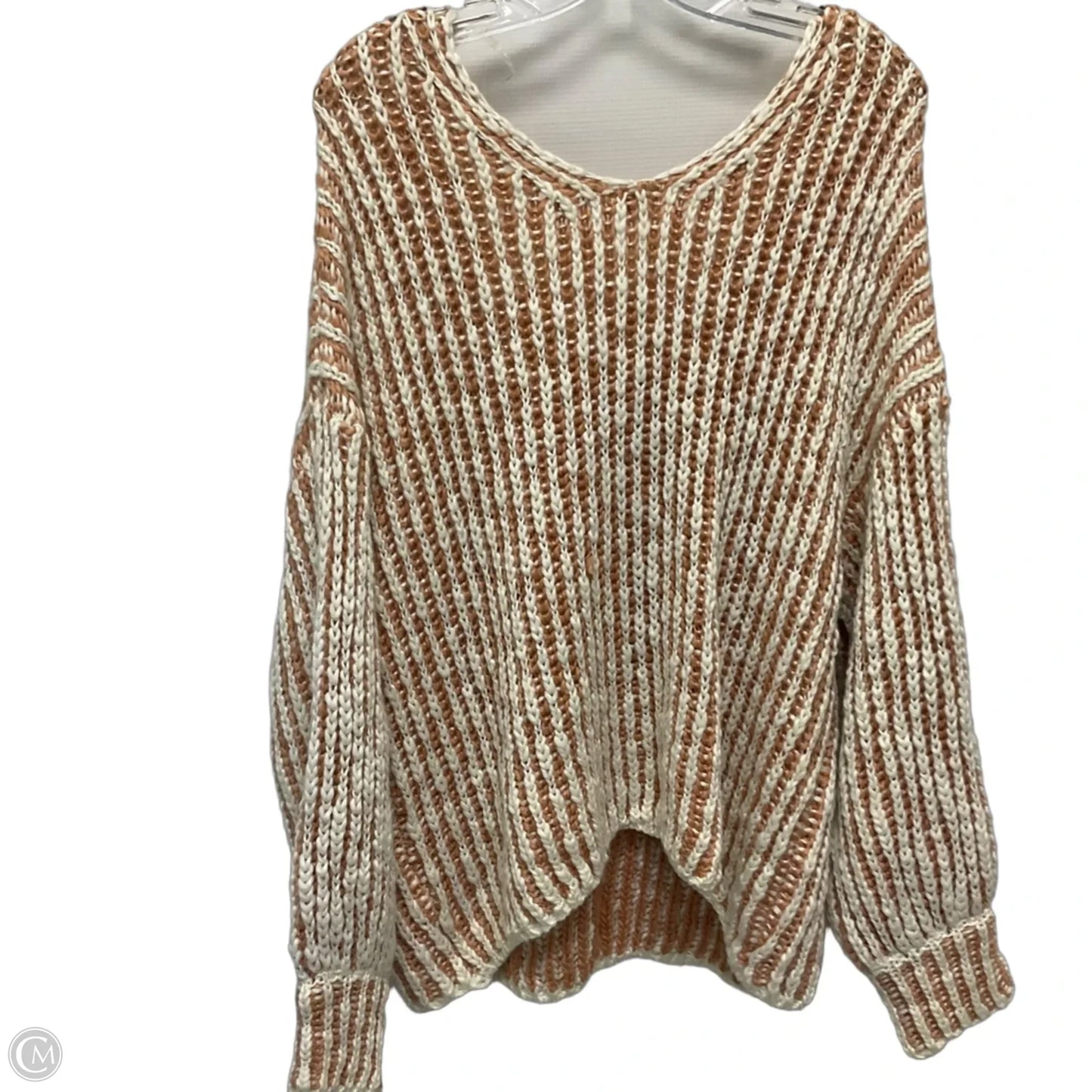 Sweater By Pol In Striped Pattern, Size: S