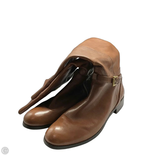 Boots Designer By Coach In Brown, Size: 11