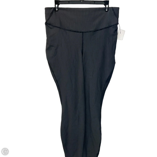 Athletic Leggings By Lululemon In Grey, Size: 12