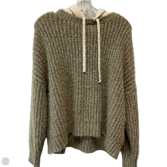 Sweater By Offline By Aerie In Brown & Cream, Size: L
