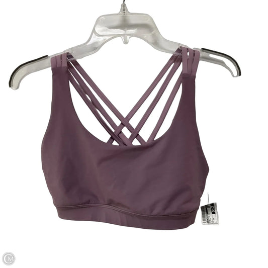 Athletic Bra By Lululemon In Purple, Size: 10