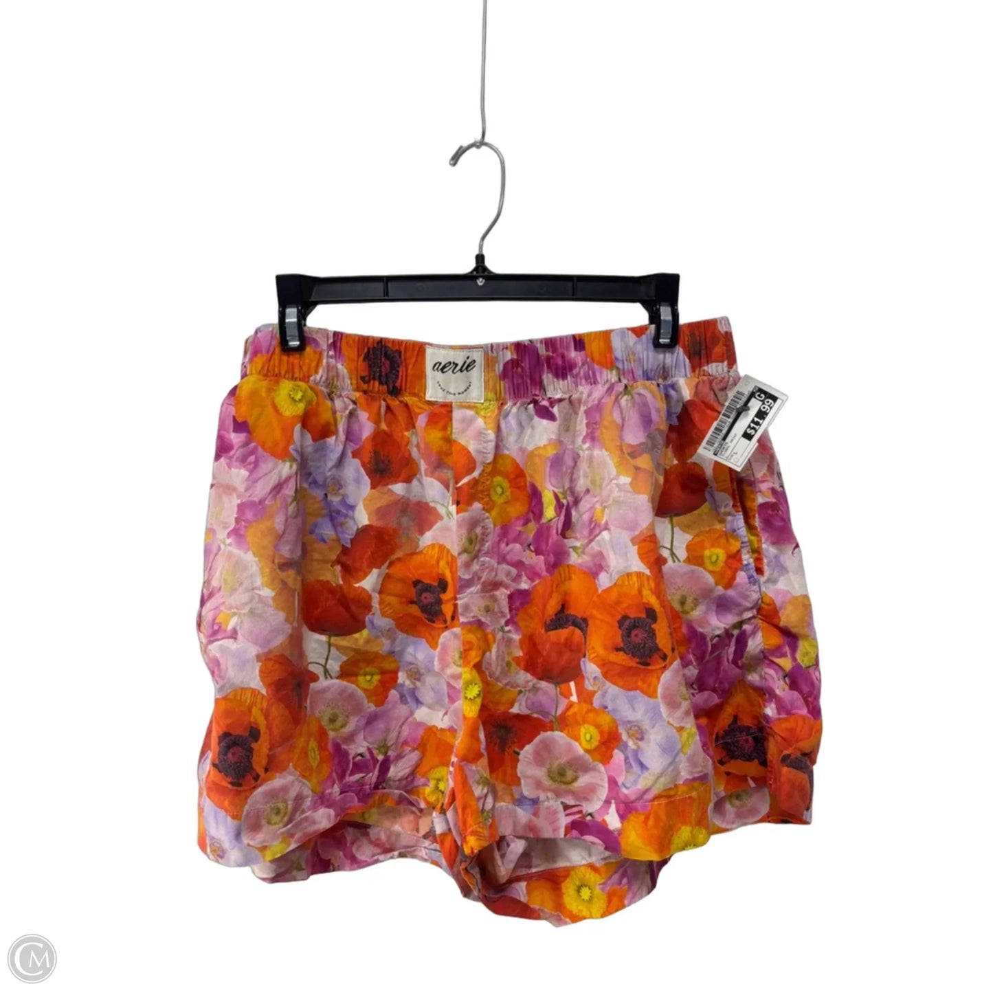 Shorts By Aerie In Floral Print, Size: L