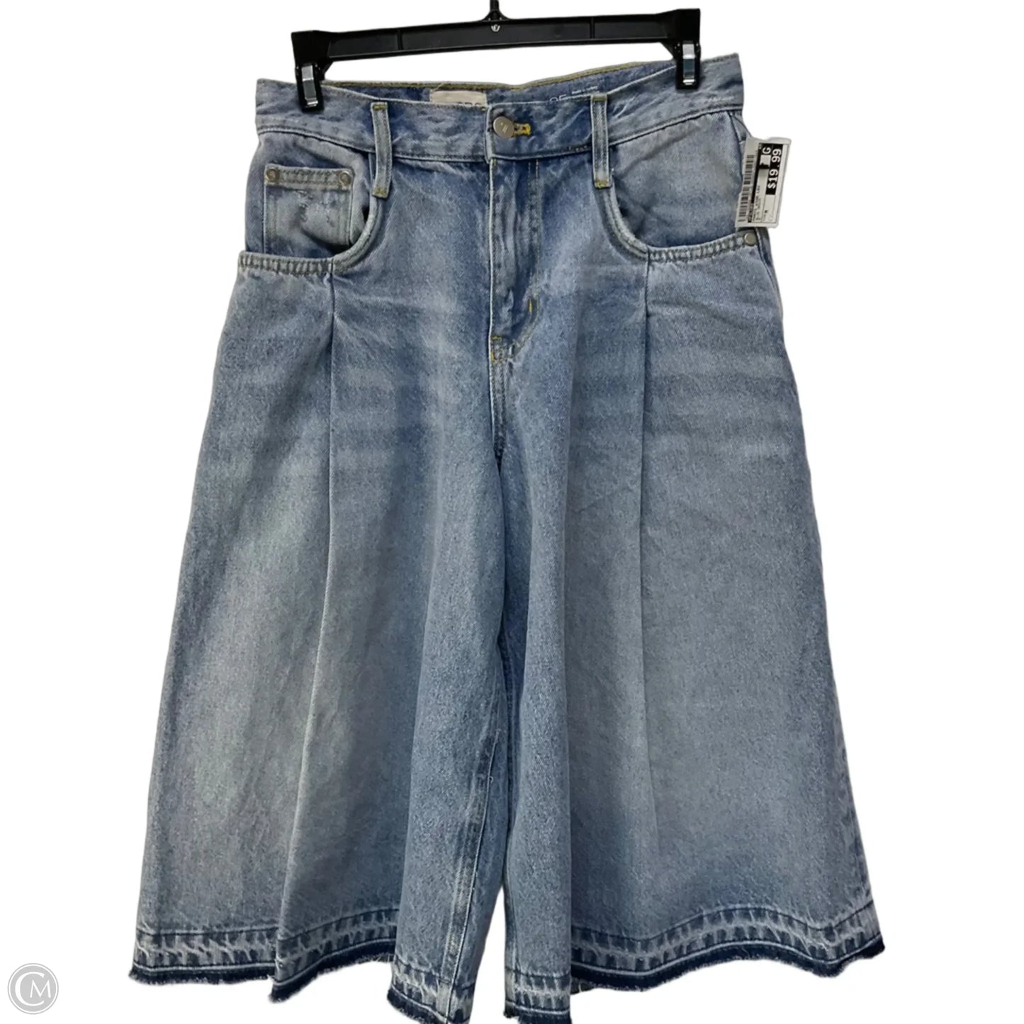 Pants Wide Leg By Pilcro In Blue Denim, Size: 0