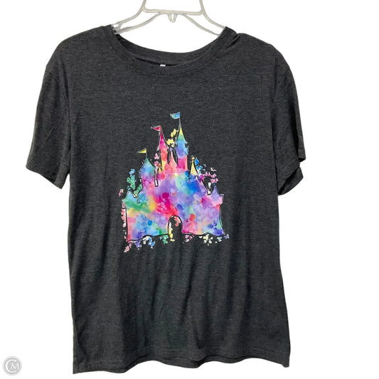 Top Short Sleeve Basic By Clothes Mentor In Multi-colored, Size: M