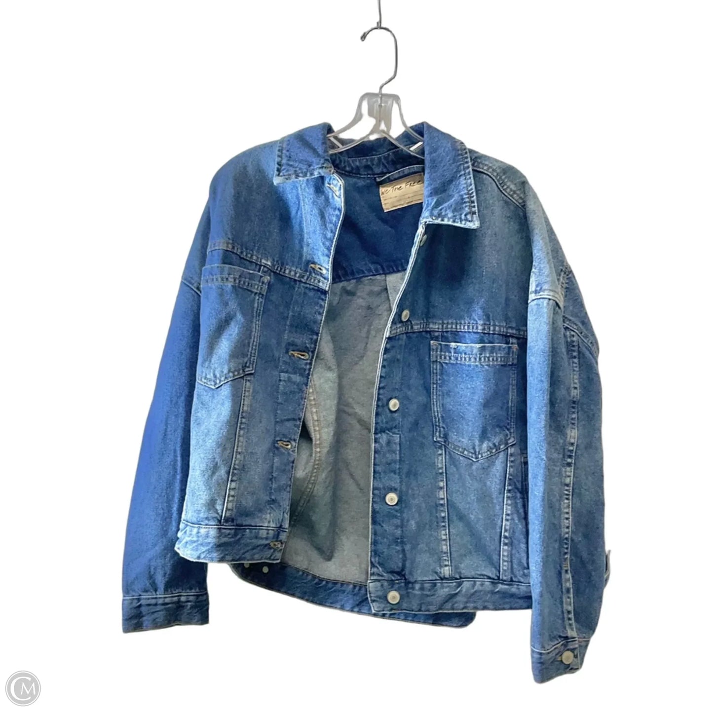 Jacket Denim By We The Free In Blue Denim, Size: S
