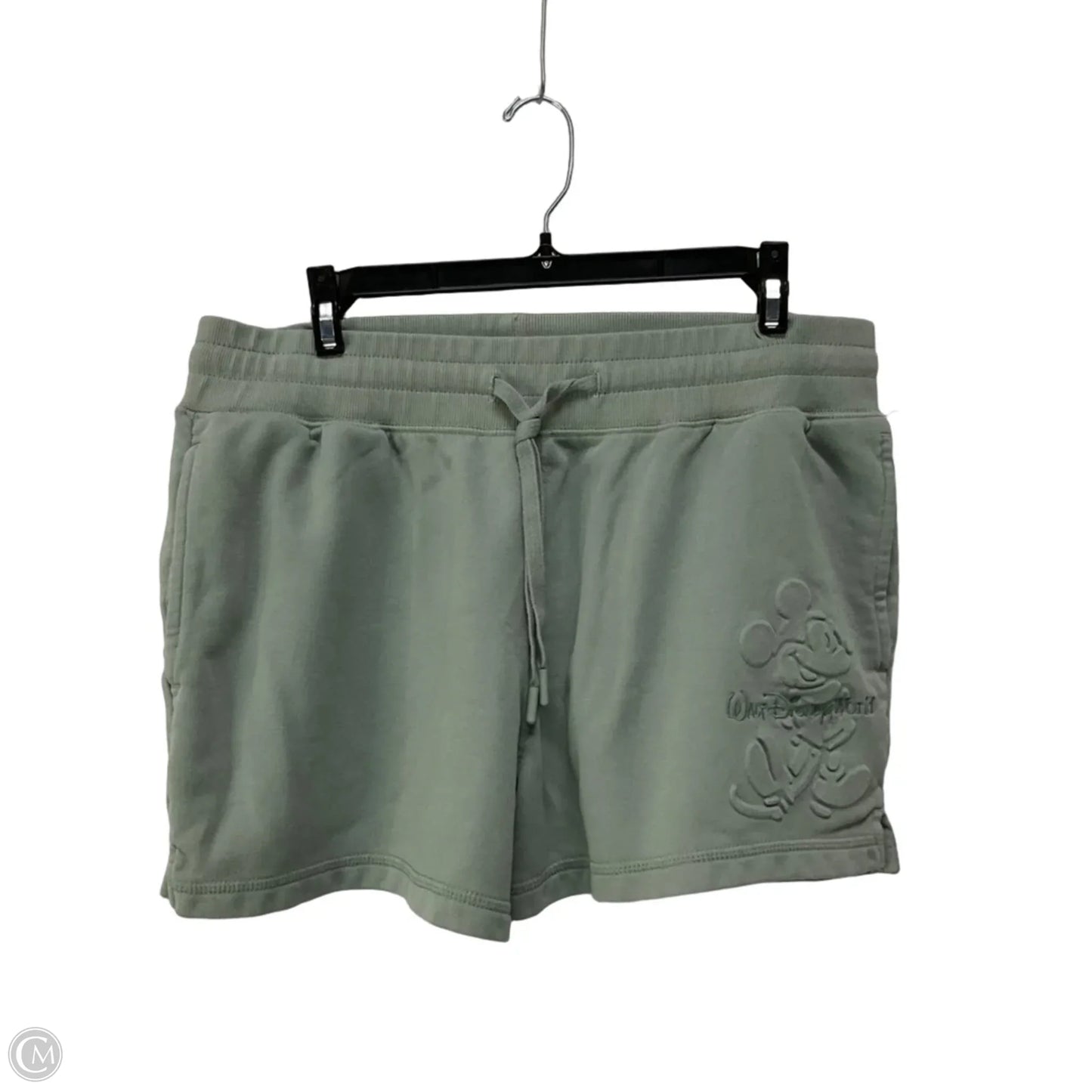Shorts By Disney In Green, Size: L