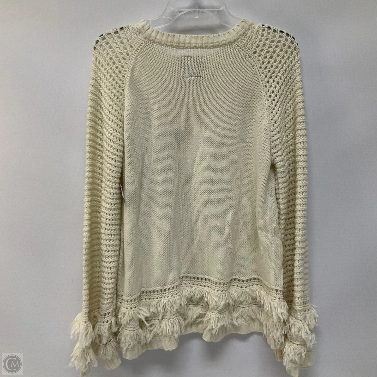Sweater By Chaser In Ivory, Size: L