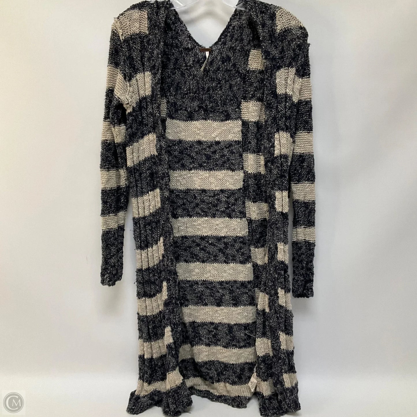 Cardigan By Free People In Blue & White, Size: S