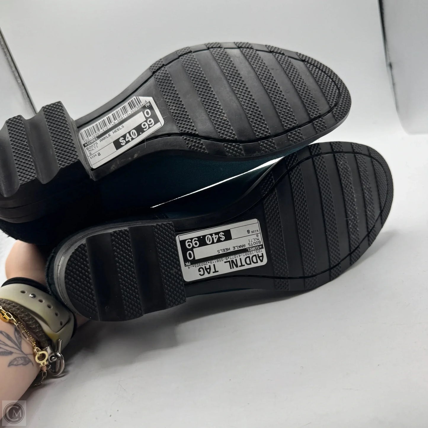 Boots Ankle Heels By Sorel In Multi-colored, Size: 8