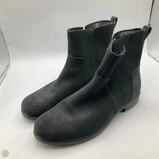 Boots Ankle Flats By Ecco In Black, Size: 8