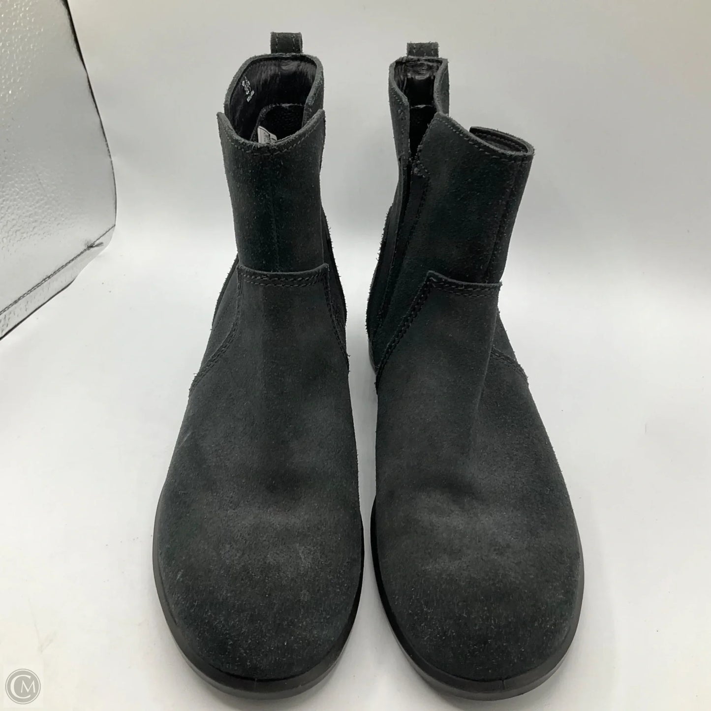 Boots Ankle Flats By Ecco In Black, Size: 8