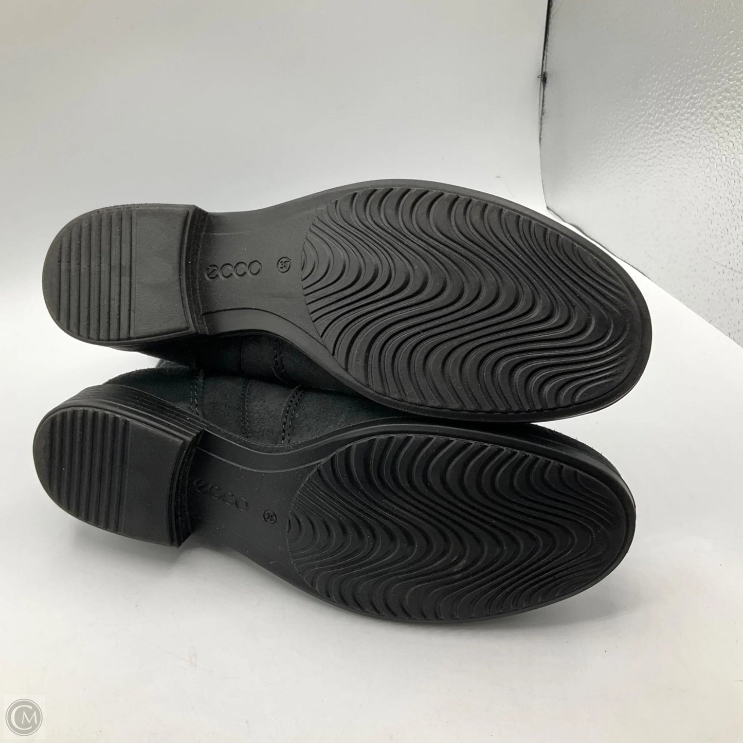 Boots Ankle Flats By Ecco In Black, Size: 8