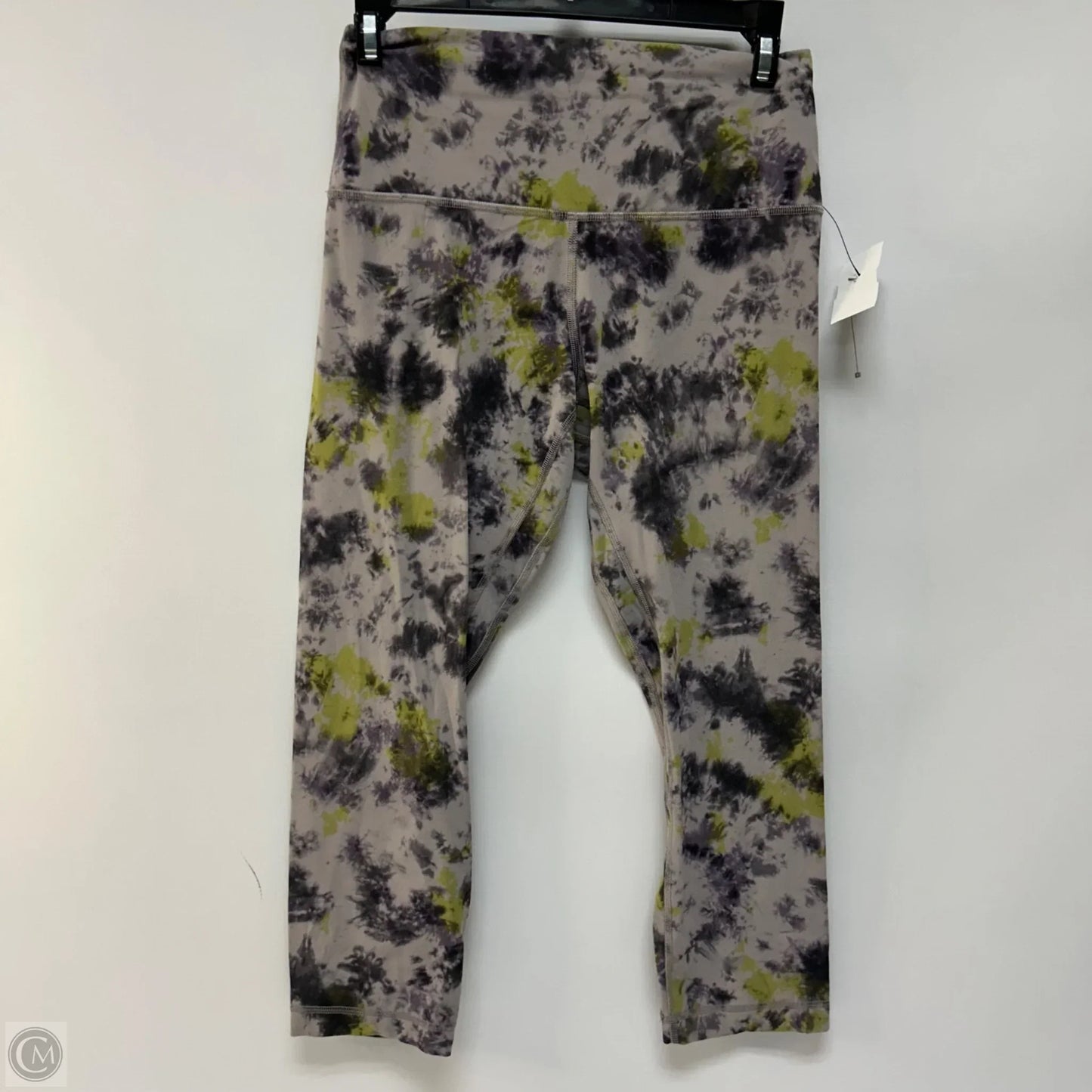 Athletic Leggings Capris By Lululemon In Tie Dye Print, Size: 8