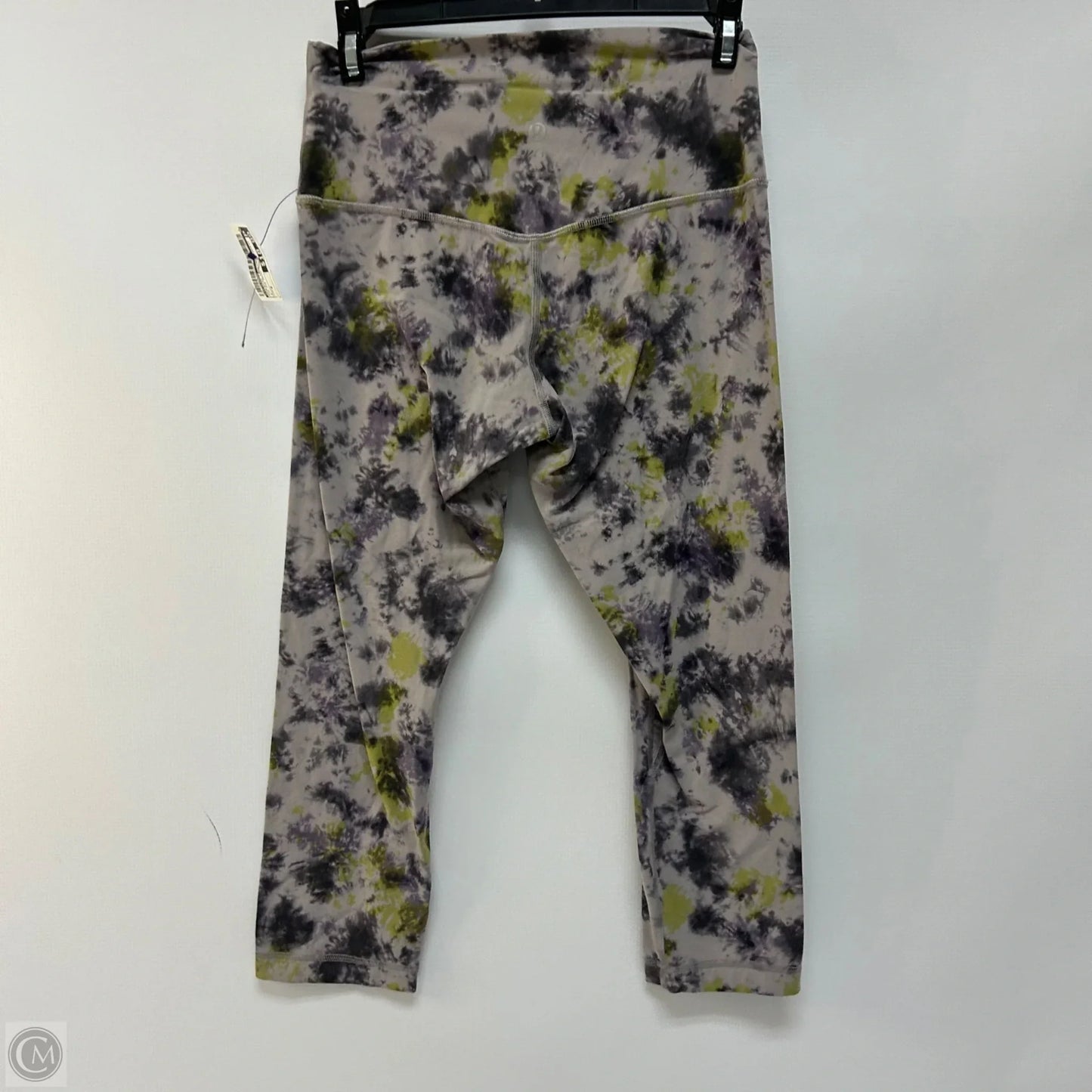 Athletic Leggings Capris By Lululemon In Tie Dye Print, Size: 8