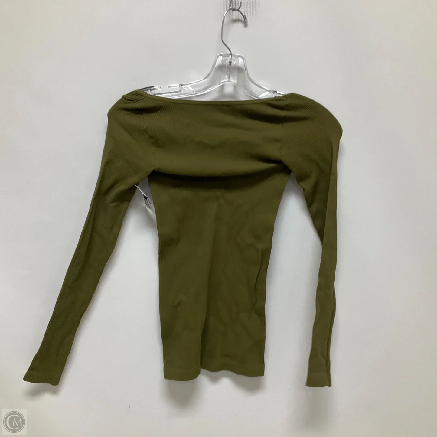 Top Long Sleeve By Free People In Green, Size: Xs