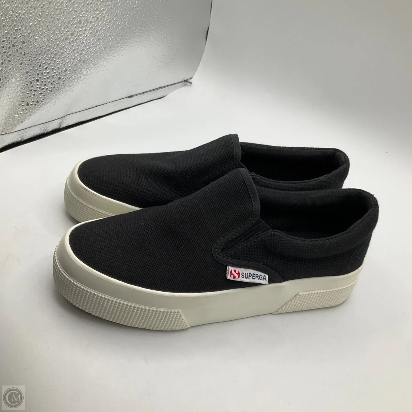 Shoes Sneakers By Superga In Black, Size: 6
