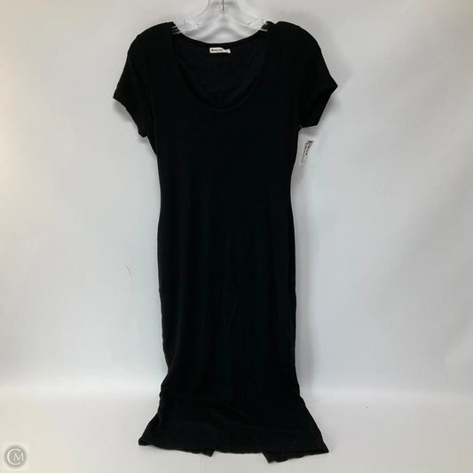 Dress Casual Midi By Marine Layer In Black, Size: M