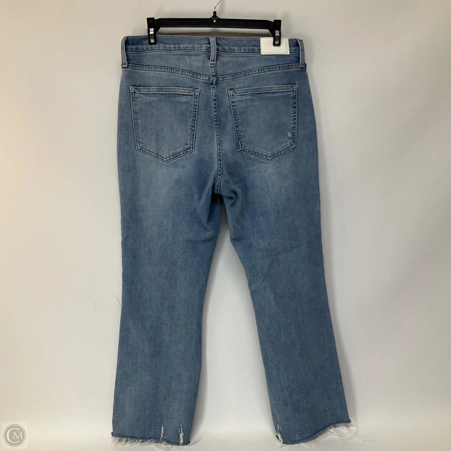 Jeans Flared By Pistola In Blue Denim, Size: 10