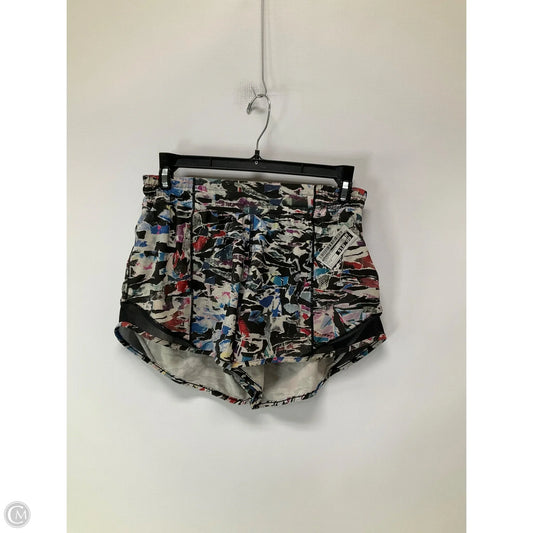 Athletic Shorts By Lululemon In Multi-colored, Size: 4