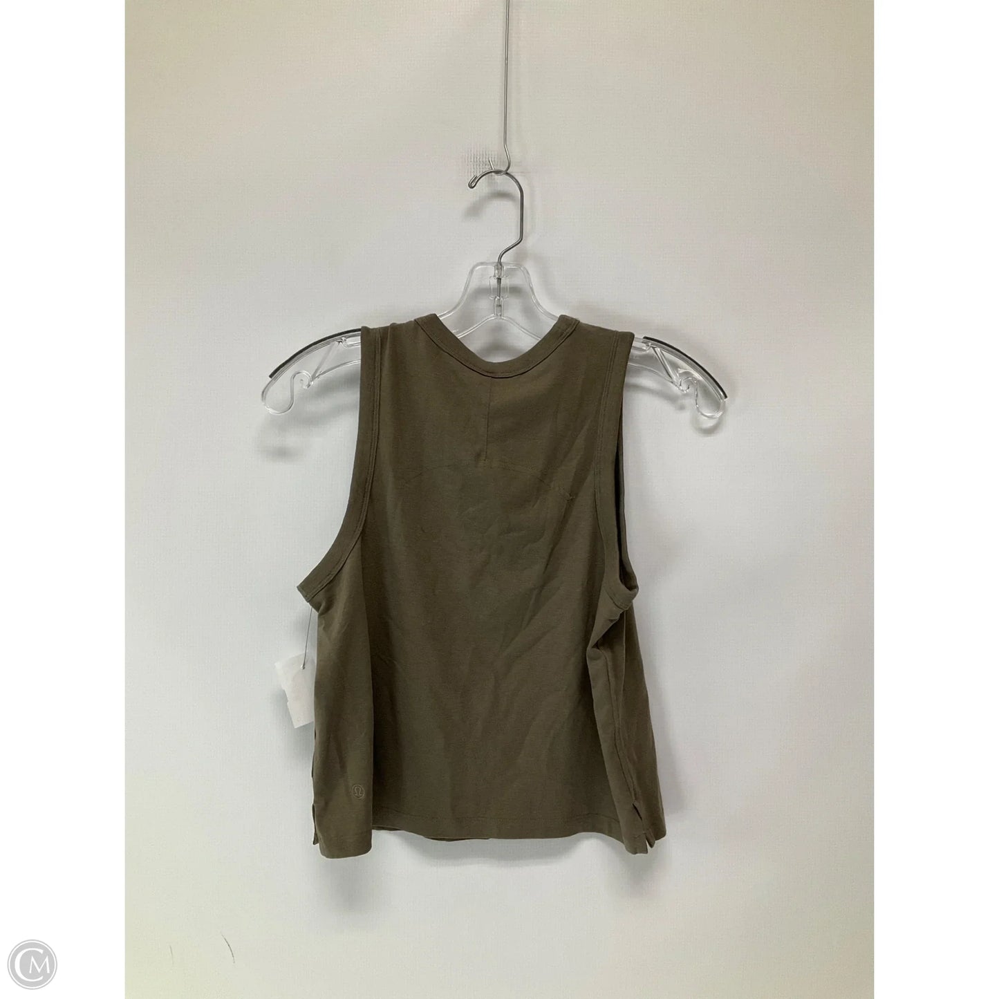 Athletic Tank Top By Lululemon In Tan, Size: 2