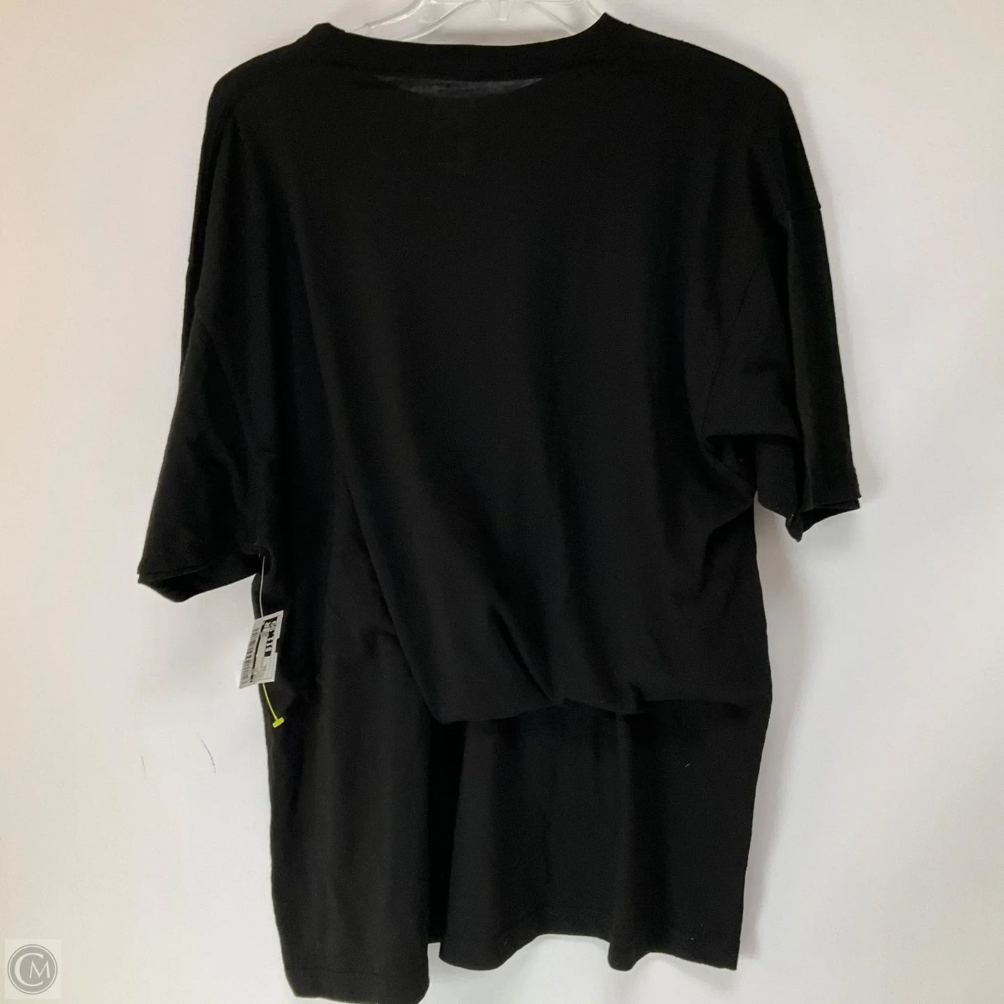 Top Short Sleeve By Cmc In Black, Size: Xxl