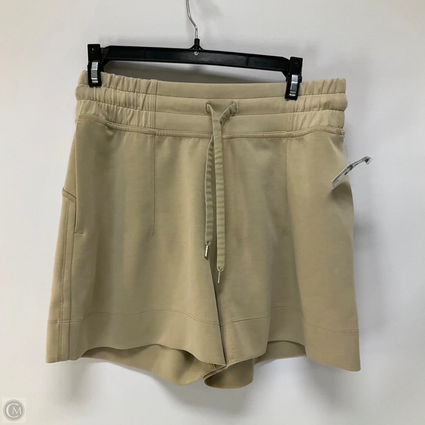 Athletic Shorts By Lululemon In Tan, Size: 6