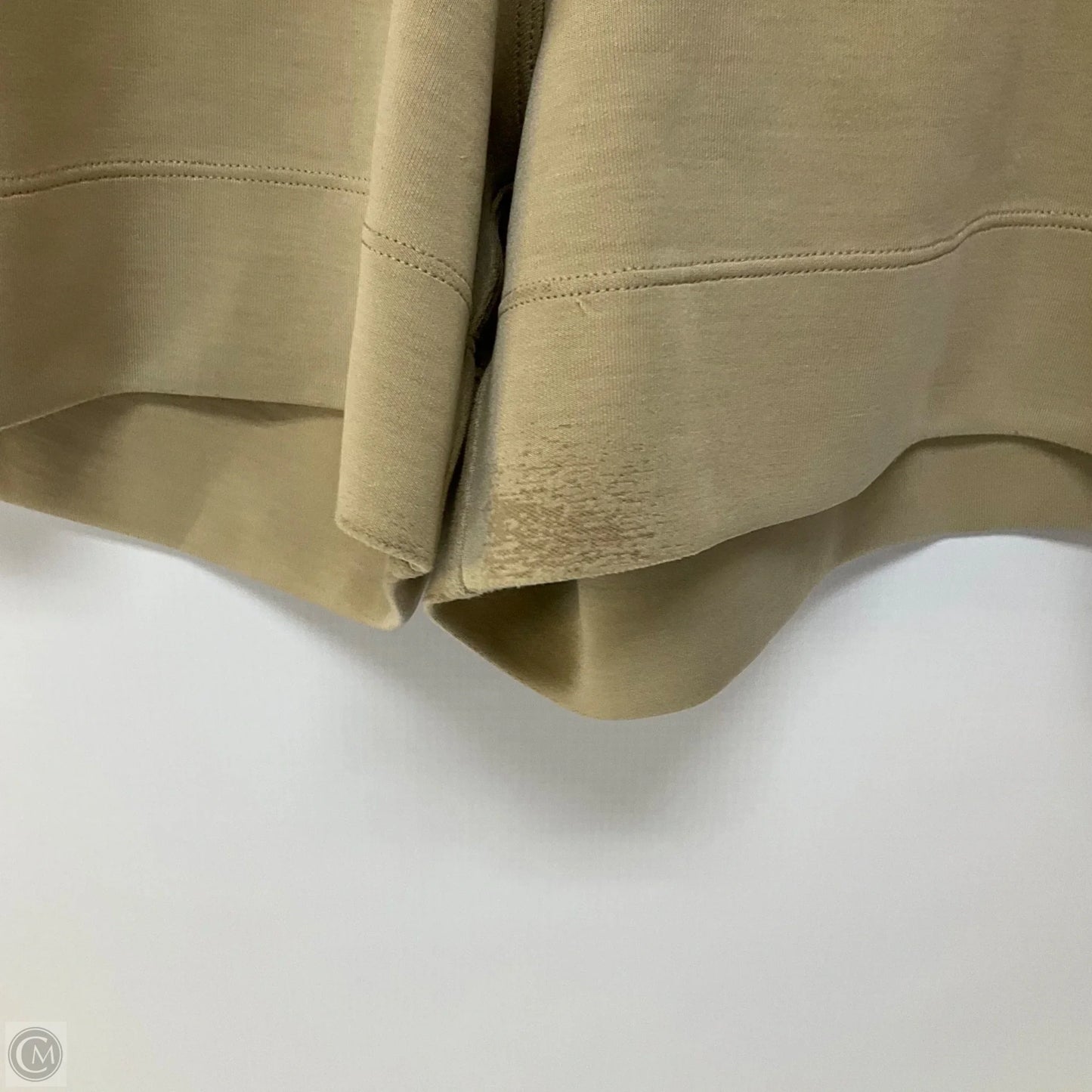 Athletic Shorts By Lululemon In Tan, Size: 6