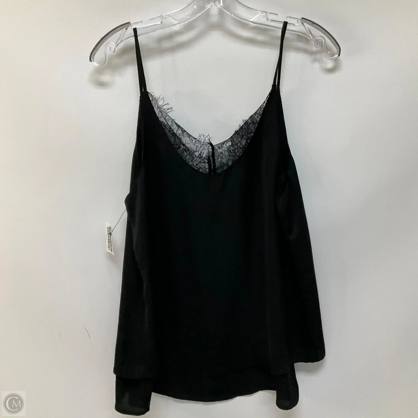 Top Sleeveless By Cmc In Black, Size: L