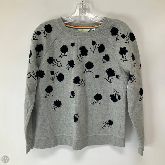 Sweatshirt Crewneck By Boden In Grey, Size: S
