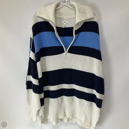 Sweater By Aerie In Striped Pattern, Size: L