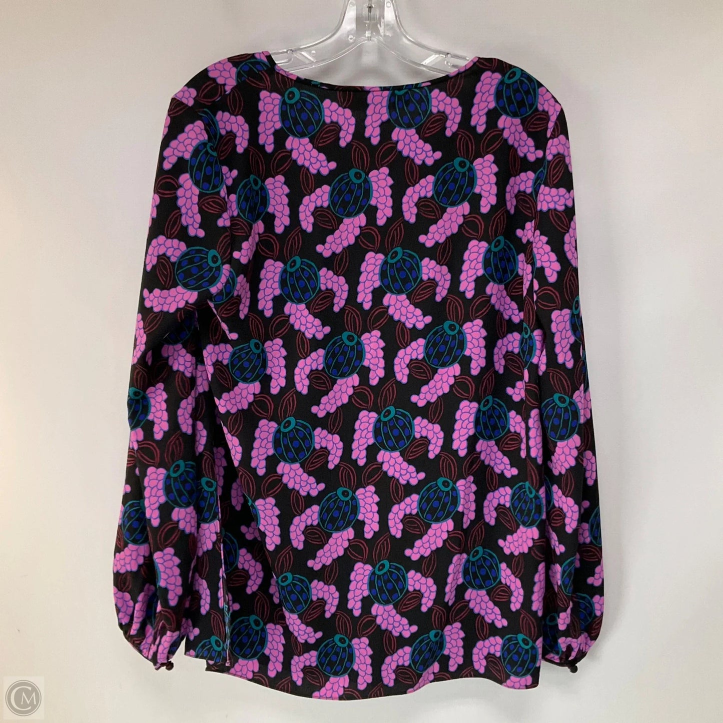 Top Long Sleeve Designer By Diane Von Furstenberg In Multi-colored, Size: M