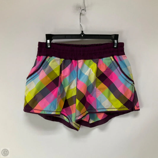 Athletic Shorts By Lululemon In Multi-colored, Size: 6