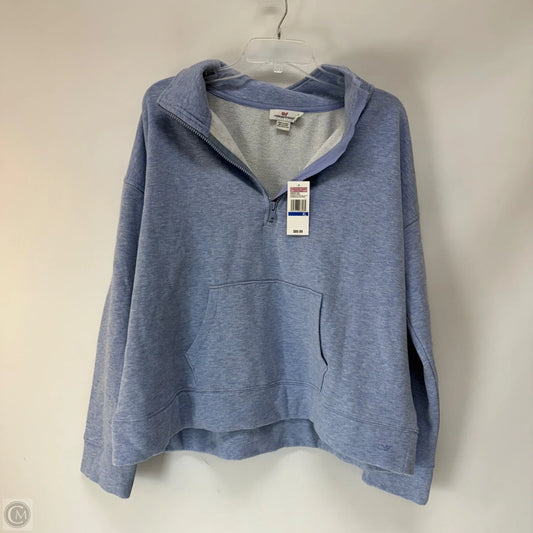 Sweatshirt Collar By Vineyard Vines In Blue, Size: Xl