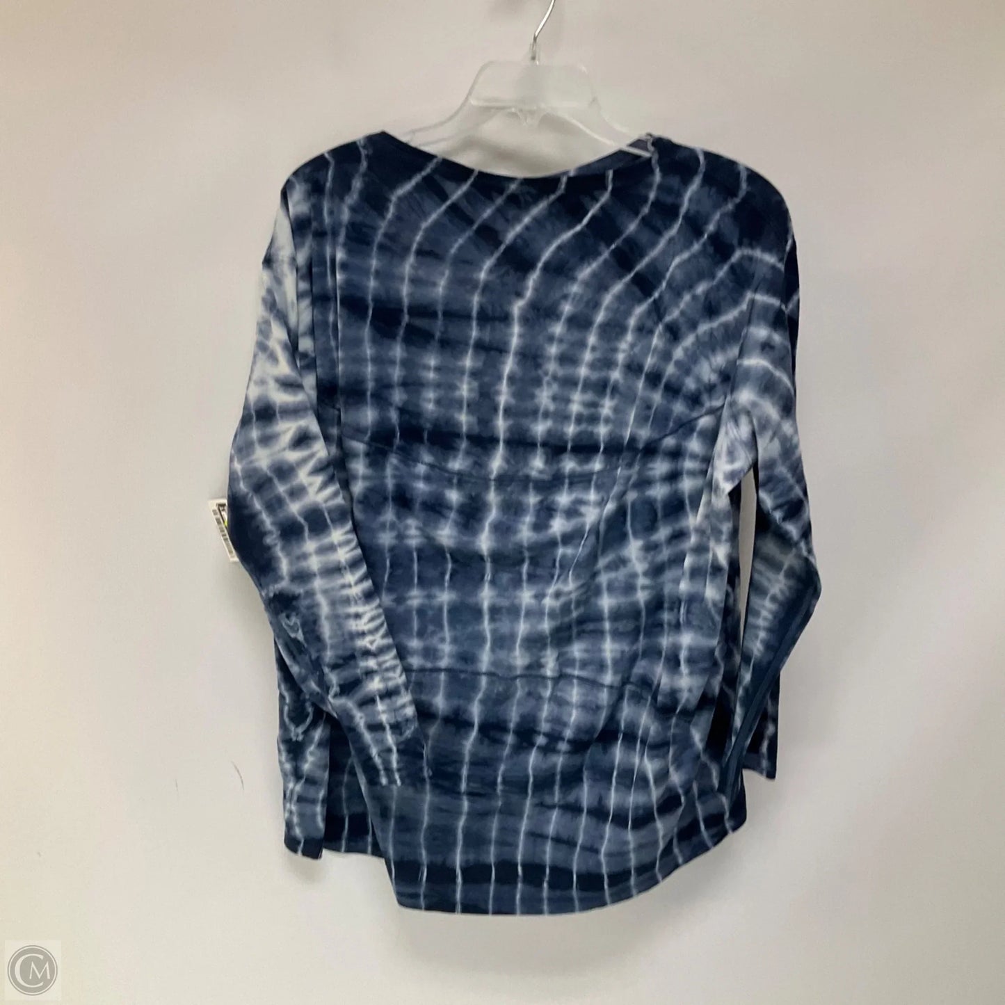 Athletic Top Long Sleeve Crewneck By Lululemon In Tie Dye Print, Size: 10