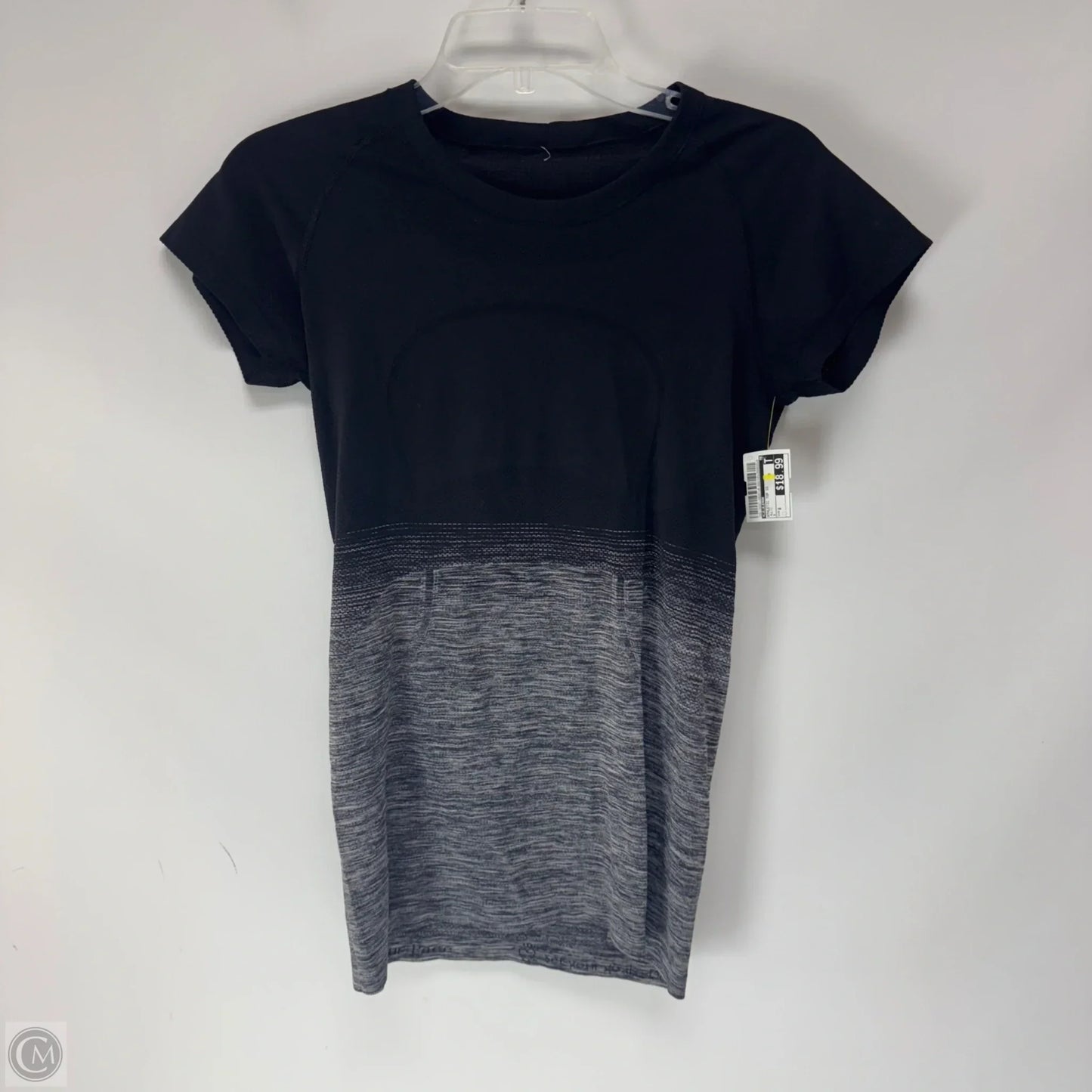 Athletic Top Short Sleeve By Lululemon In Multi-colored, Size: 8