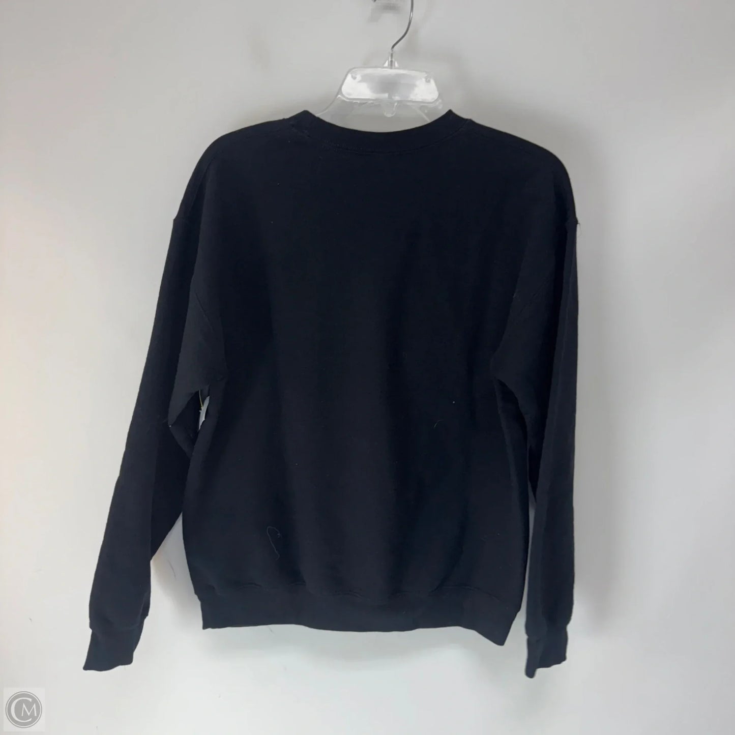 Athletic Sweatshirt Crewneck By Cmc In Black, Size: M
