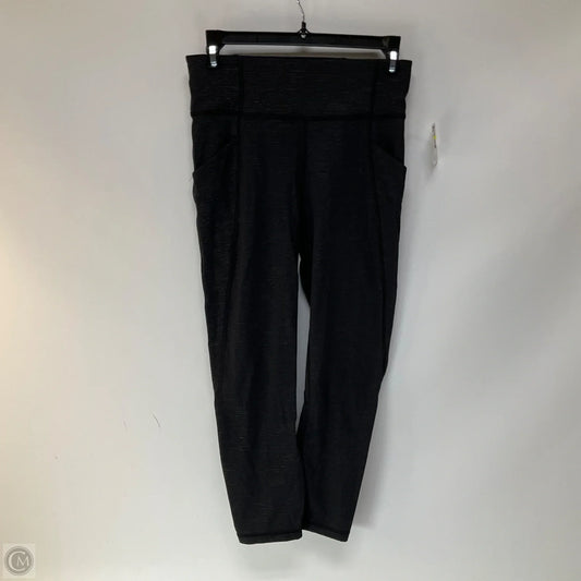 Athletic Leggings By Lululemon In Black, Size: 6