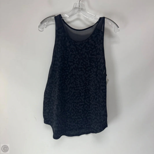 Athletic Tank Top By Lululemon In Striped Pattern, Size: 6