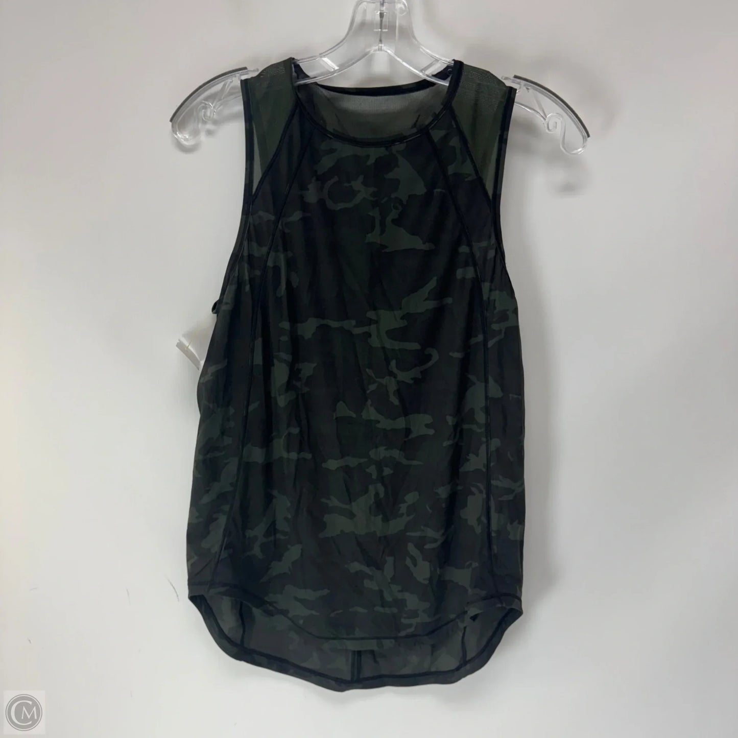 Athletic Tank Top By Lululemon In Camouflage Print, Size: 6