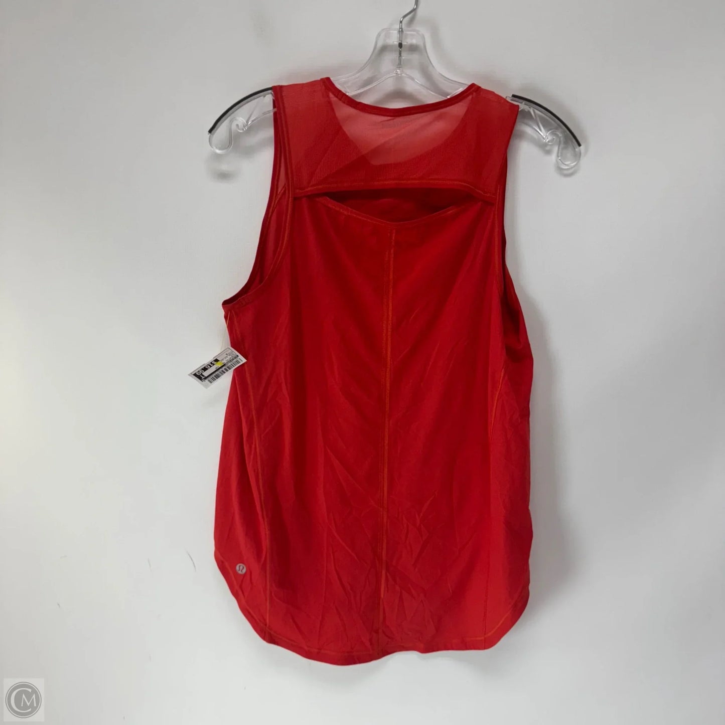 Athletic Tank Top By Lululemon In Red, Size: 6