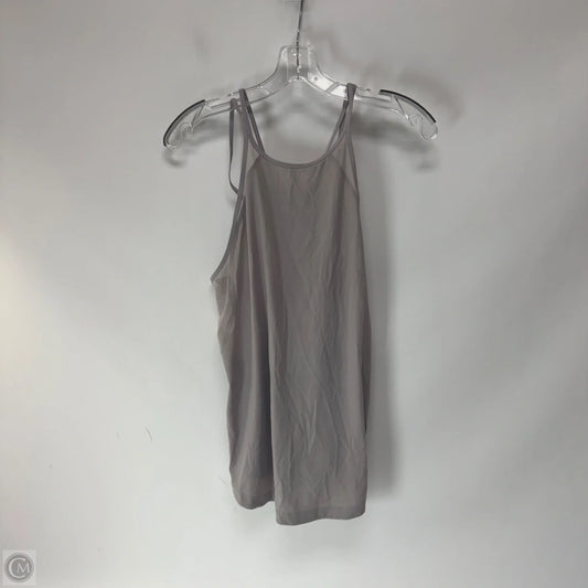 Athletic Tank Top By Lululemon In Grey, Size: 6