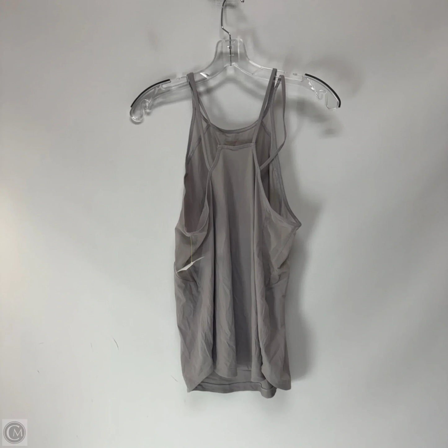 Athletic Tank Top By Lululemon In Grey, Size: 6