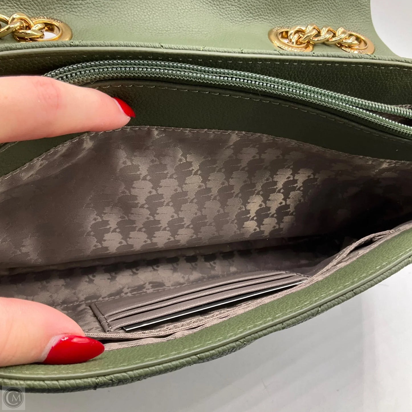 Crossbody Designer By Karl Lagerfeld, Size: Medium