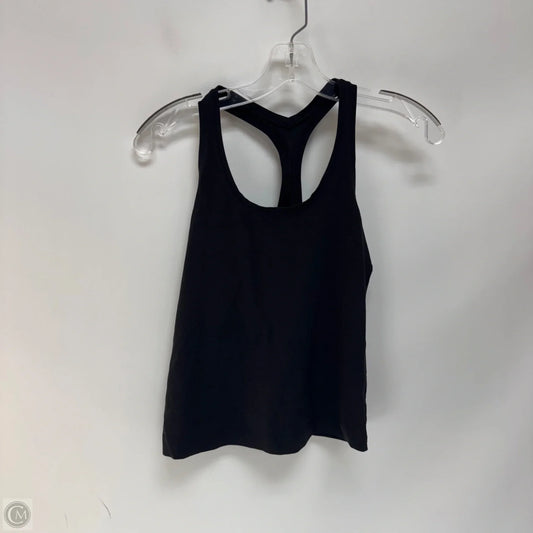 Athletic Tank Top By Lululemon In Black, Size: 6