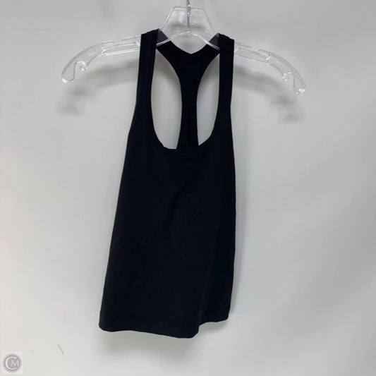 Athletic Tank Top By Lululemon In Black, Size: 6