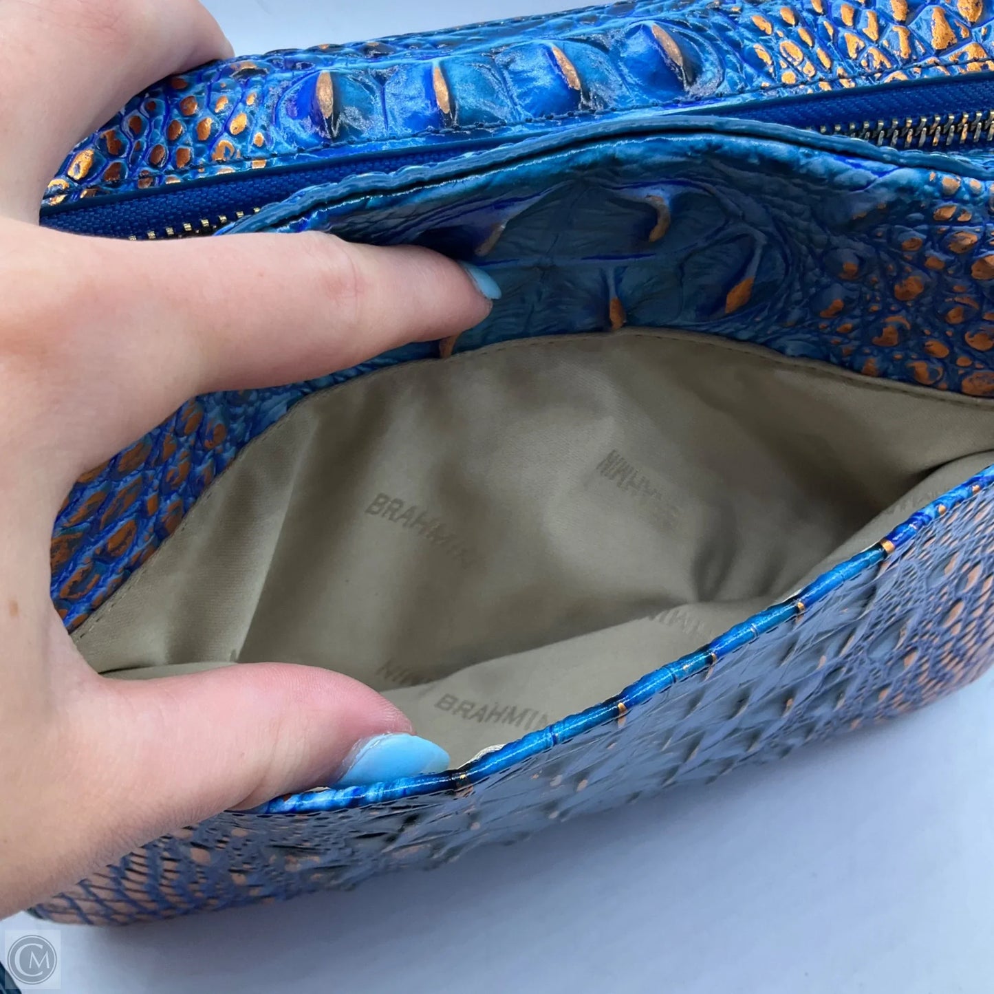 Crossbody Designer By Brahmin, Size: Medium