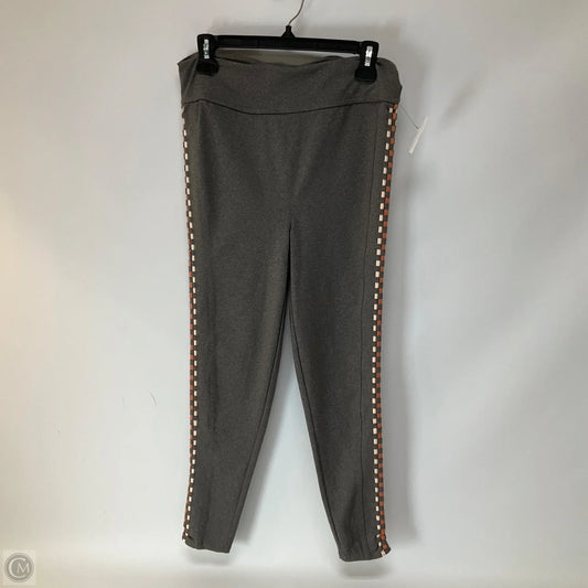Athletic Leggings By Free People In Grey, Size: L