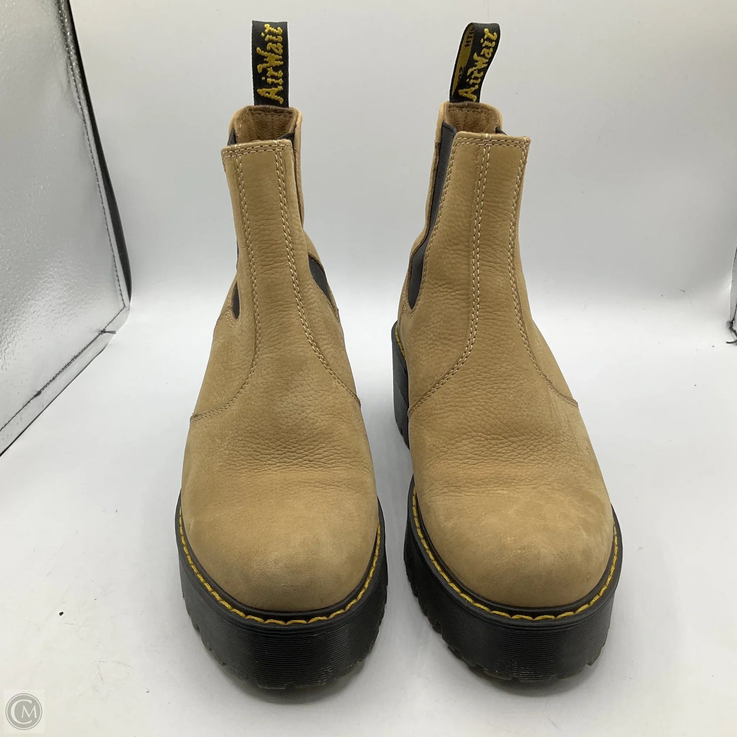 Boots Hiking By Dr Martens In Tan, Size: 7