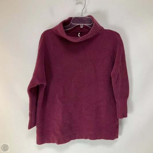 Top Long Sleeve By Free People In Red, Size: Xs