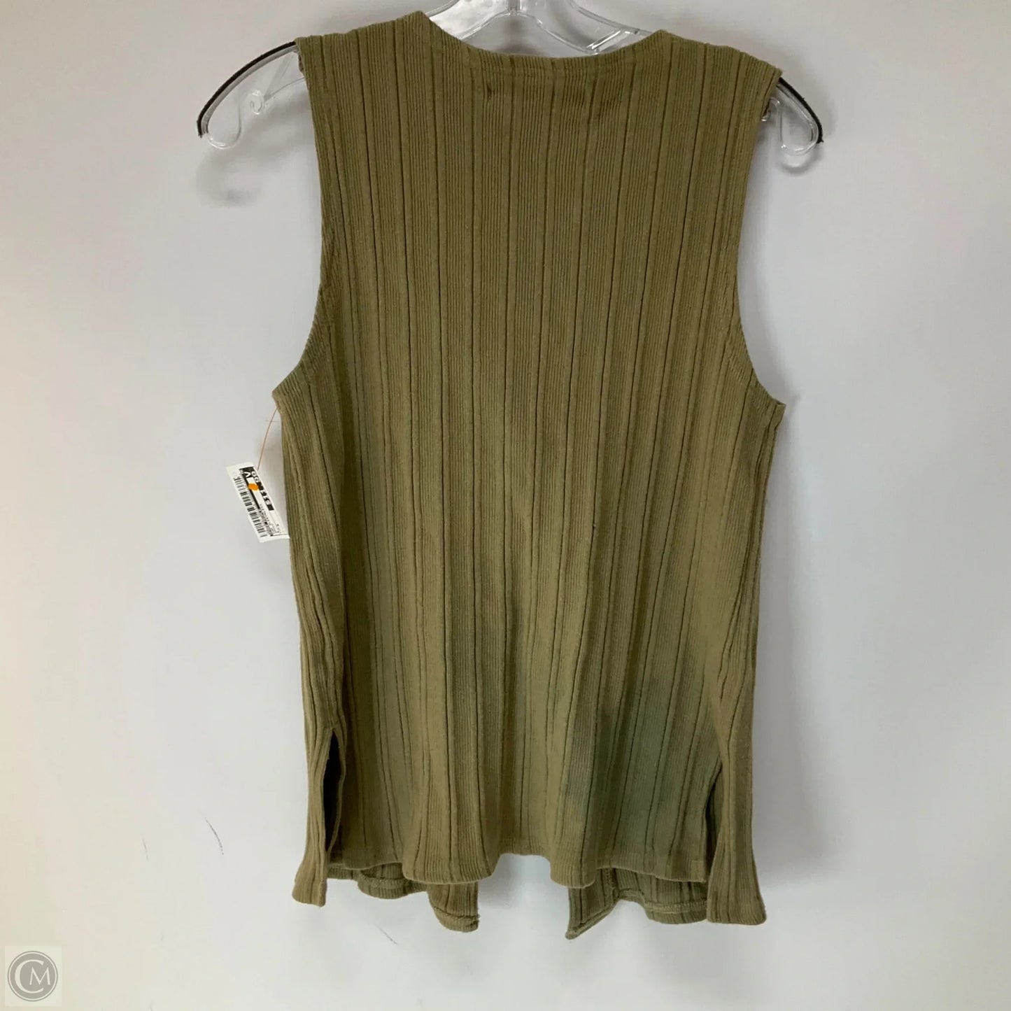 Top Sleeveless By Free People In Green, Size: S